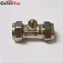 LB Guten haut WRAS Approuvé 15mm Compression Laiton Isolant Valve